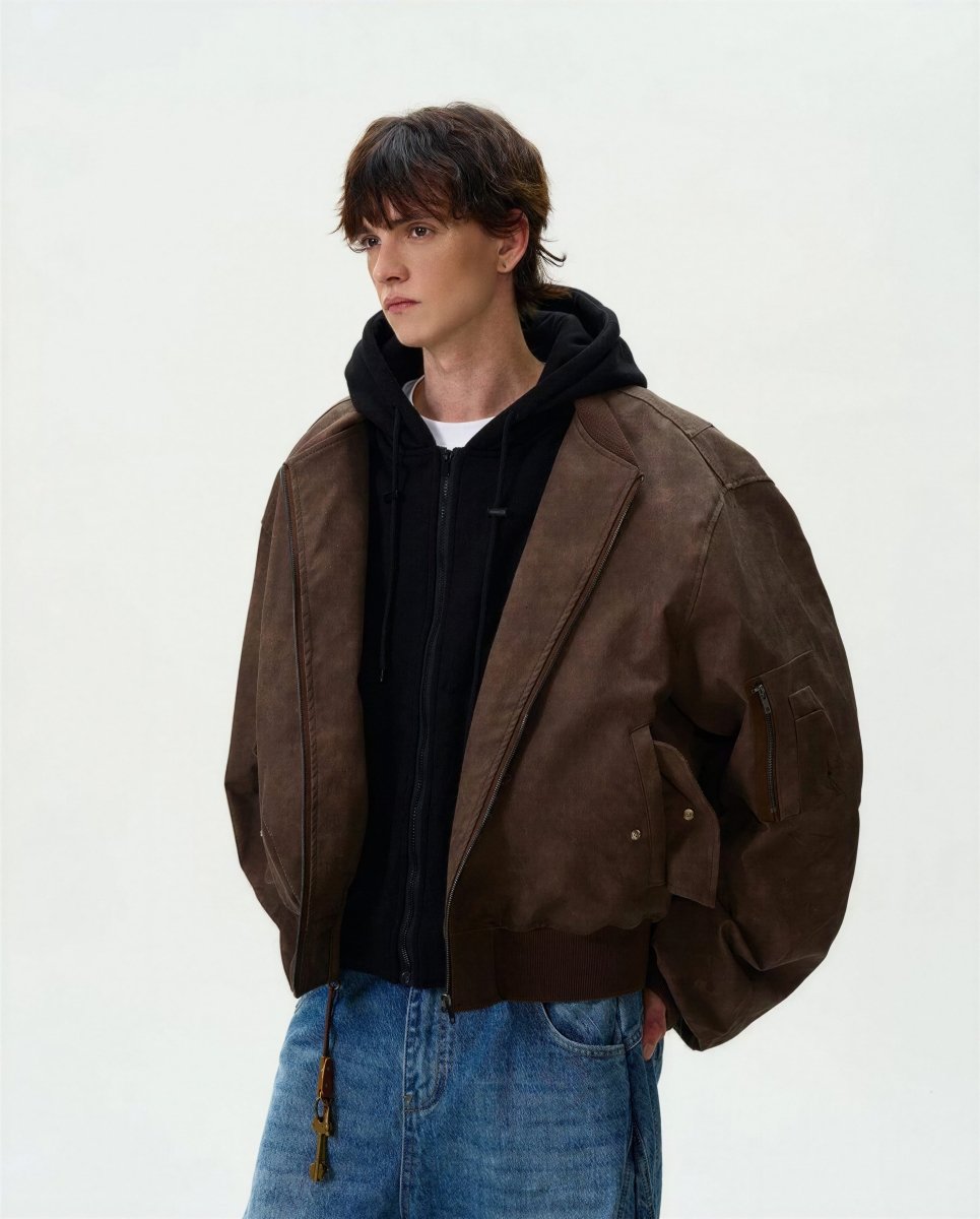 Vanity Two - Piece Bomber Jacket - Revivo Avenue