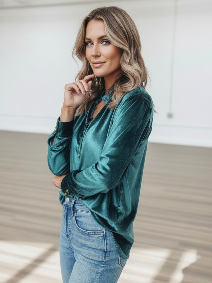 Velvet Dream Blouse - Seldom Seen Styles