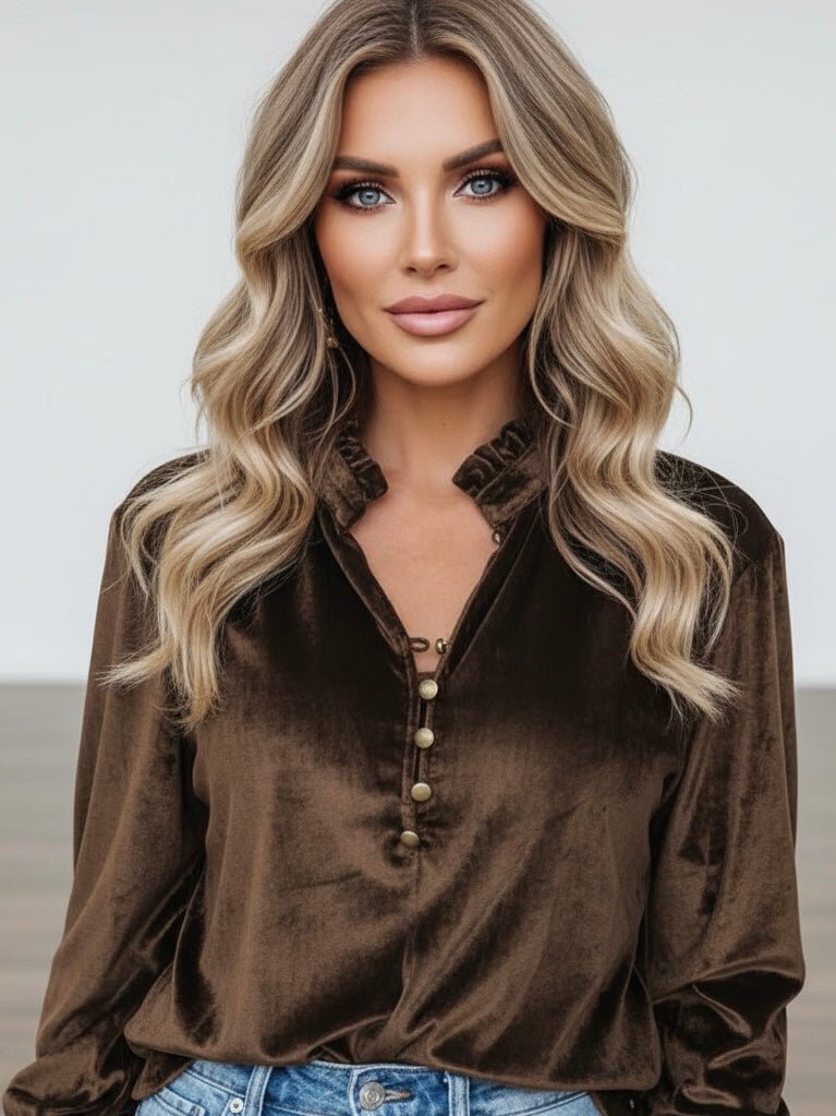 Velvet Dream Blouse - Seldom Seen Styles