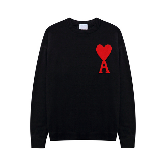 A - HEART SWEATER - Seldom Seen Styles