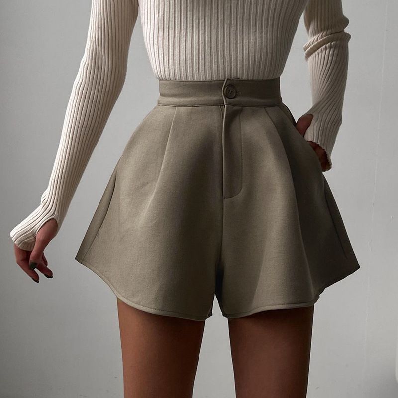 Women's High Waisted A Line Shorts Flowy Casual Mini Shorts - Seldom Seen Styles