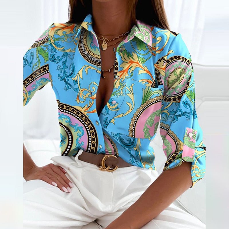 Elisa - Classic Collared Blouse - Seldom Seen Styles